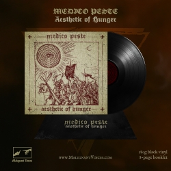 MEDICO PESTE - Aesthetic of Hunger BLACK VINYL. PRE-ORDER 22.05.2026